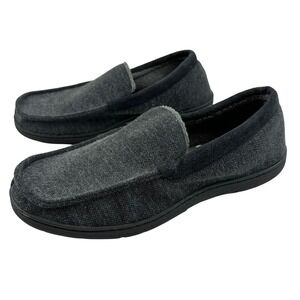 Wembley Venetian Moccasin Slippers Indoor/Outdoor House Shoe Gray XXL 13-14